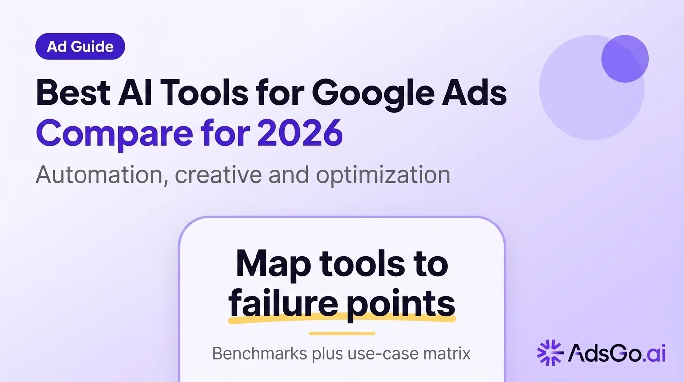 Best AI Tools for Google Ads (2026): Compare Automation, Creative & Optimization Tools