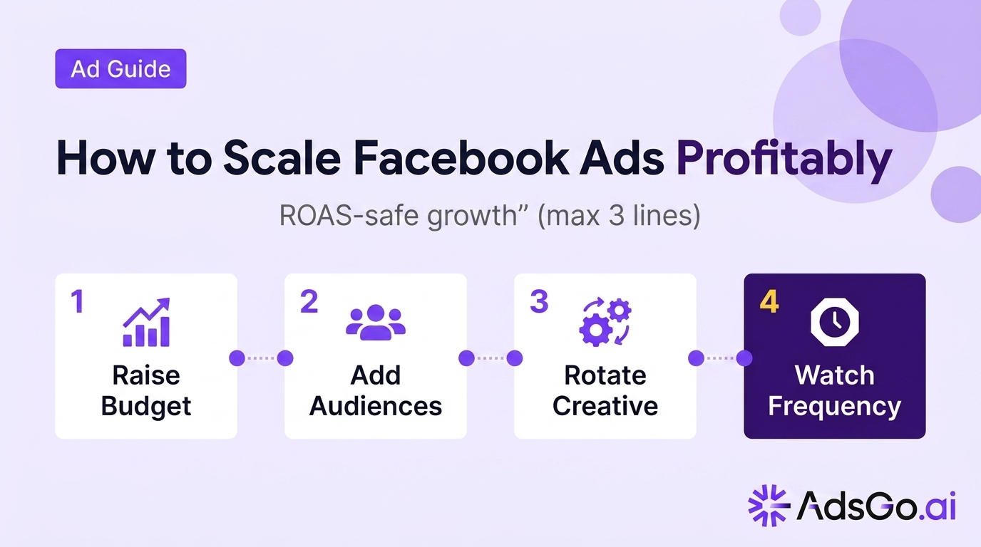How to Scale Facebook Ads Profitably (2026 Guide)