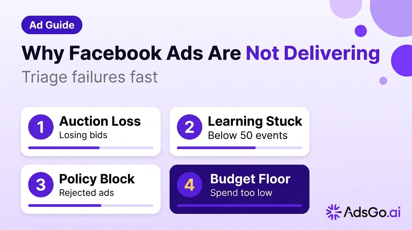 Why Facebook Ads Are Not Delivering (2026 Fix Guide)
