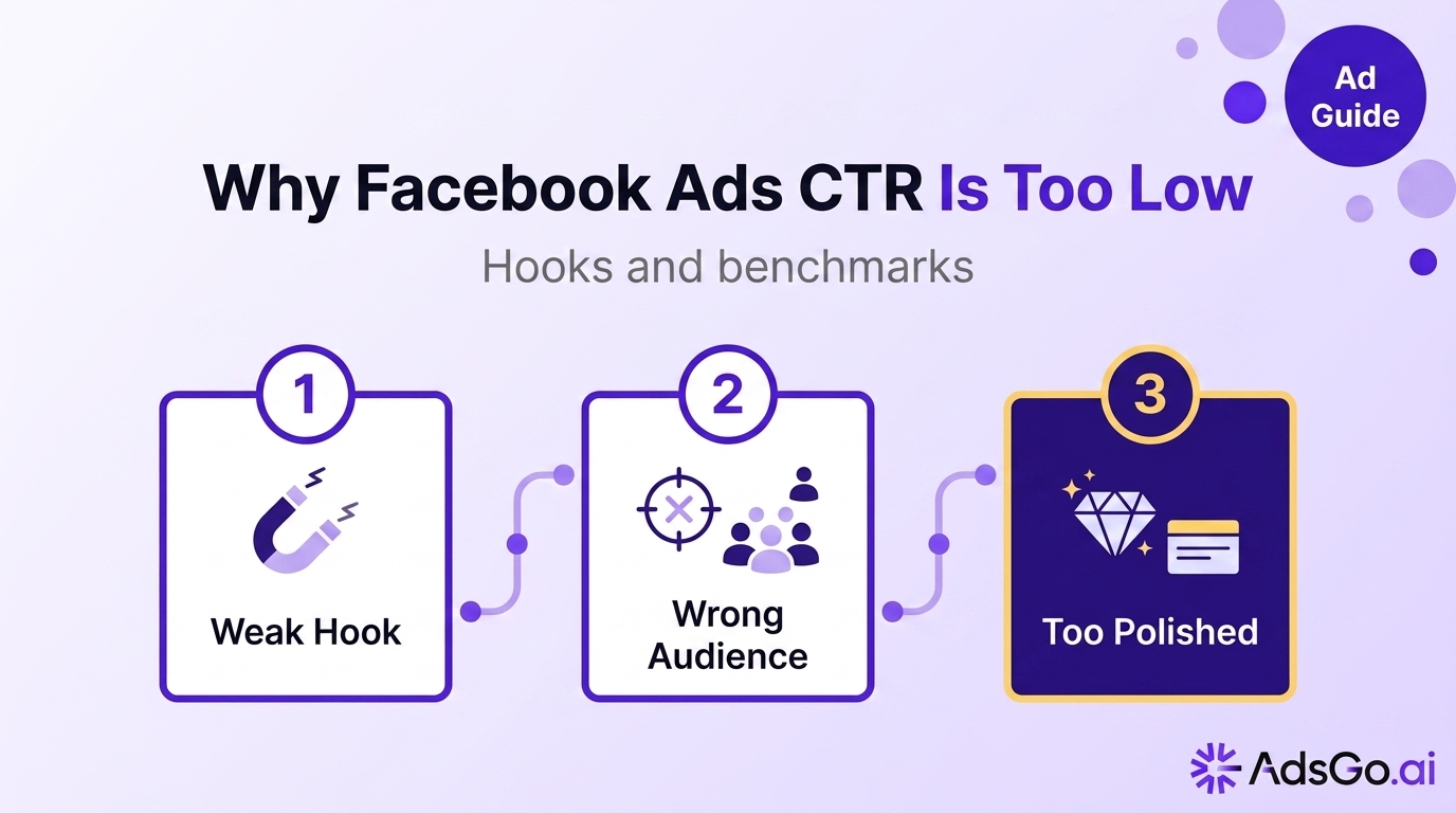 Why Facebook Ads CTR Is Too Low (and How to Fix It)